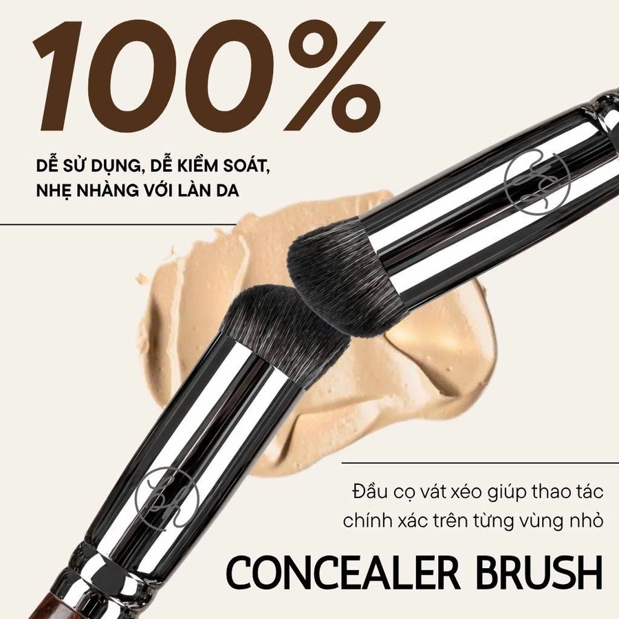 Cọ Che Khuyết Điểm BH Cosmetics Concealer Brush BH307